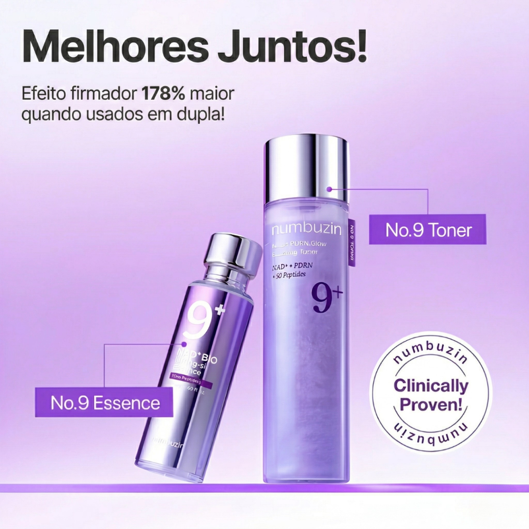 Numbuzin No.9 NAD+ PDRN Glow Boosting Toner — Tônico Iluminador