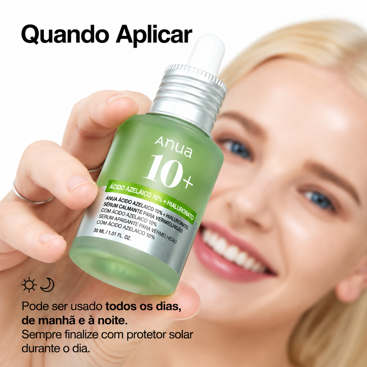 Sérum Ácido Hialurônico Anua Azelaico 10 | Pele Sensivel