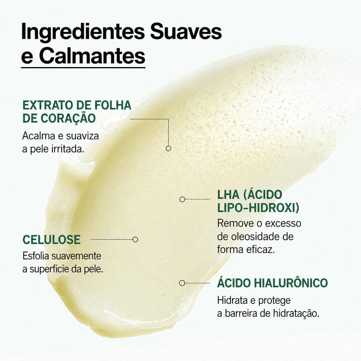 Esfoliante Facial em Gel Anua Heartleaf | Ácido Hialurônico