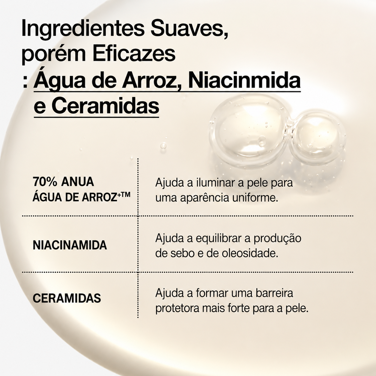 Tônico Facial Hidratante Anua Rice 70 Glow Milky Arroz