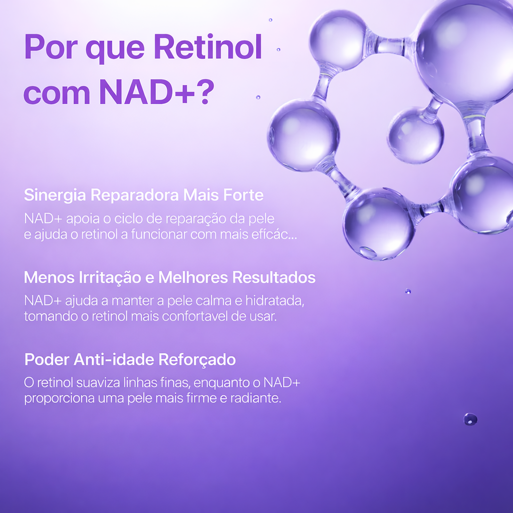 Kit Numbuzin No.9 NAD+ Anti-Idade Completo — Lifting, Retinol e Glow