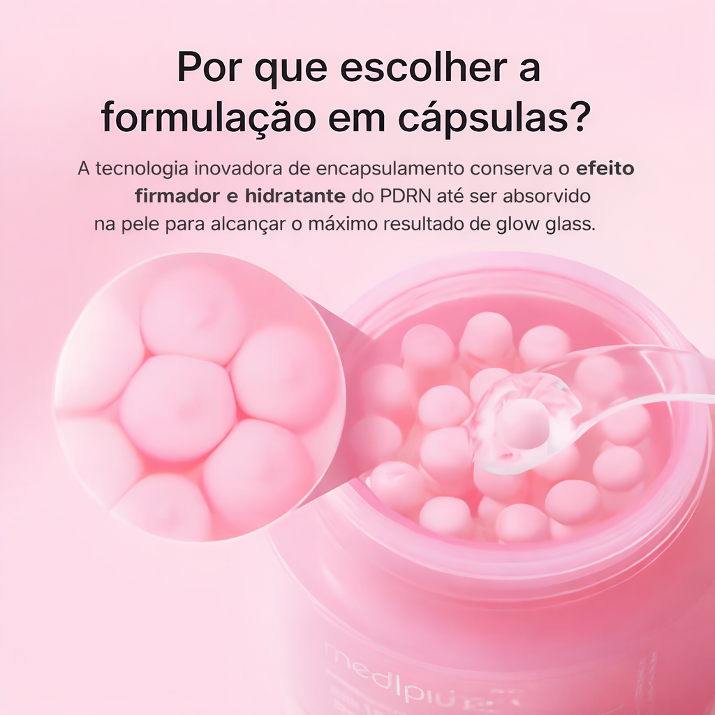 Medicube Creme em Cápsulas de Colágeno Rosa com PDRN 55g