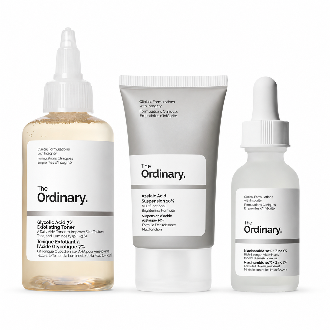 KIT The Ordinary — Pele Acneica Completo