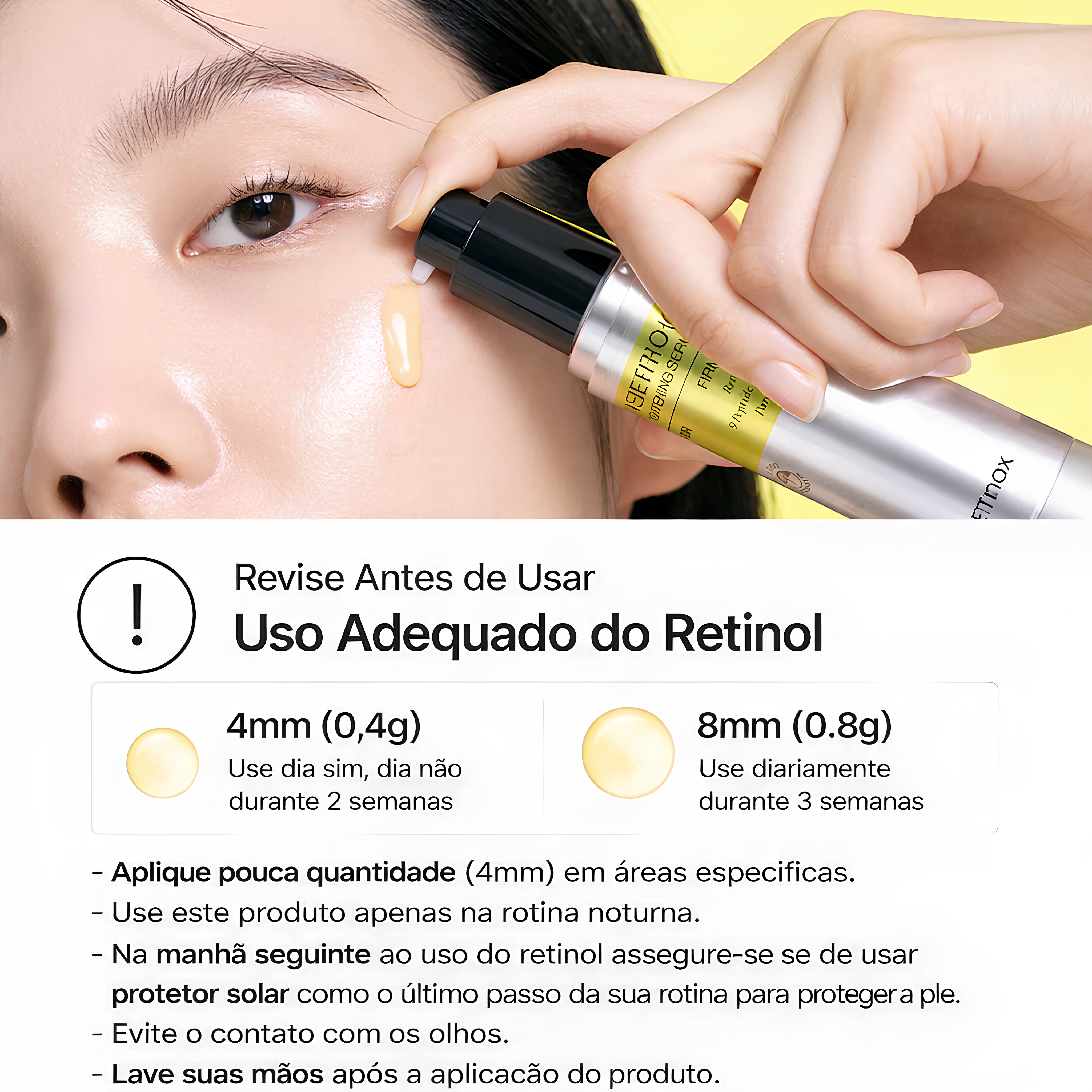 Kit Celimax Sérum Retinal + Retinol 0,1% | Antirrugas
