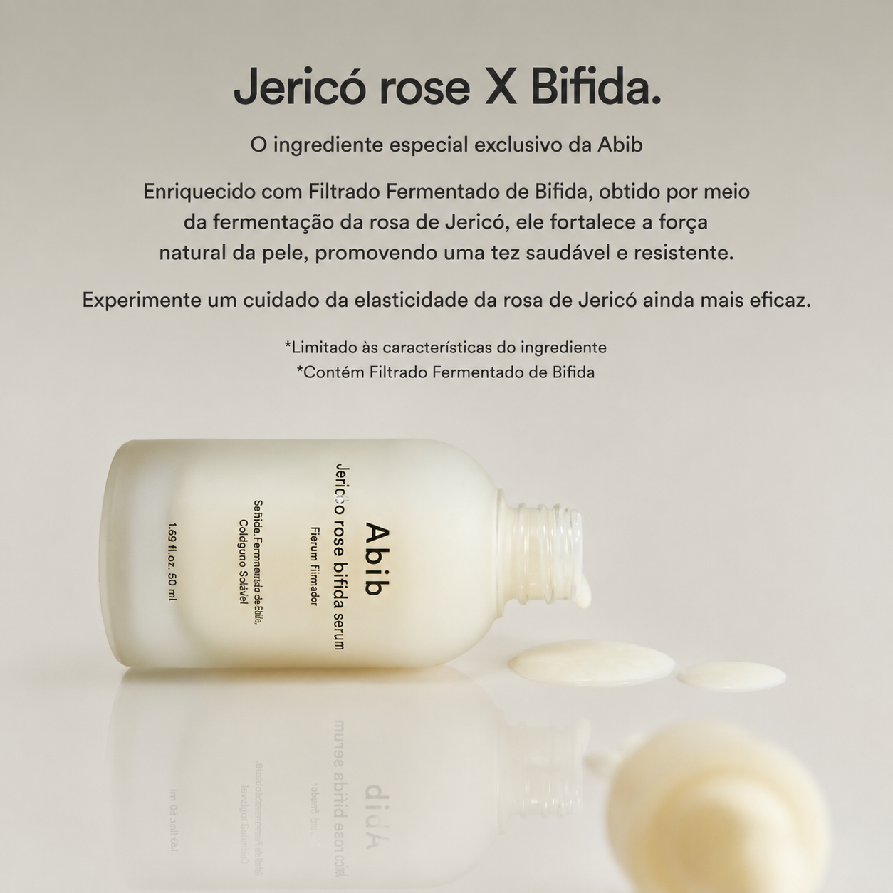 Sérum Ácido Hialurônico Abib Jericho Rose | Bakuchiol Firmador