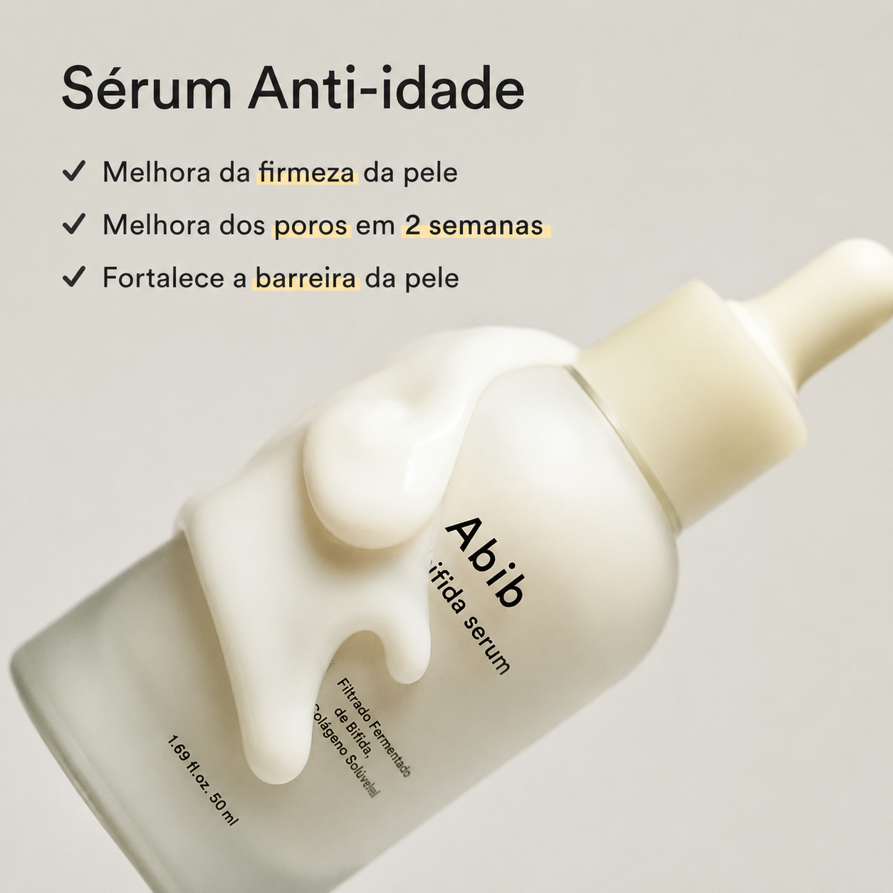 Sérum Ácido Hialurônico Abib Jericho Rose | Bakuchiol Firmador