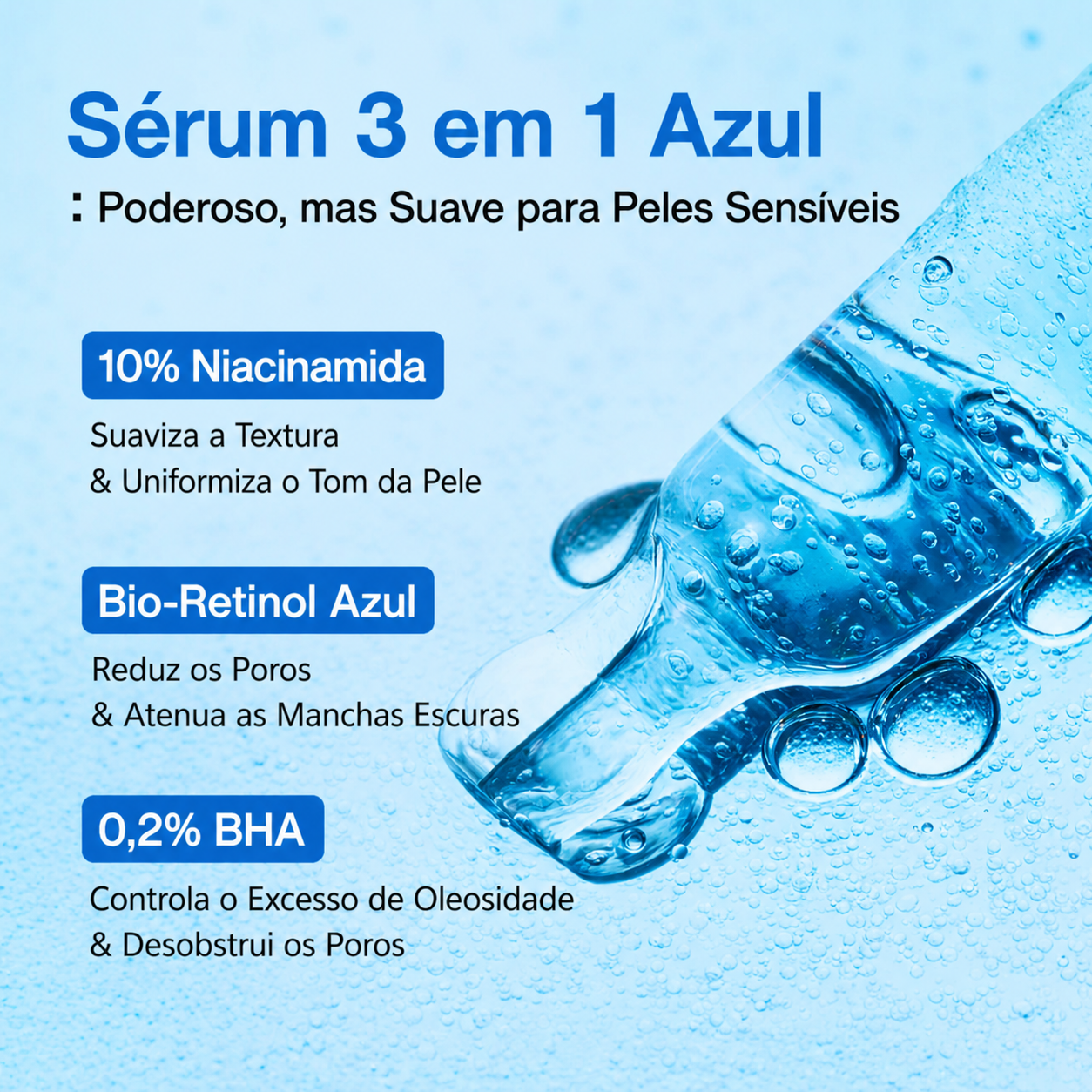 Sérum Refinador de Poros Numbuzin No.3 Retinol + Niacinamida 10%