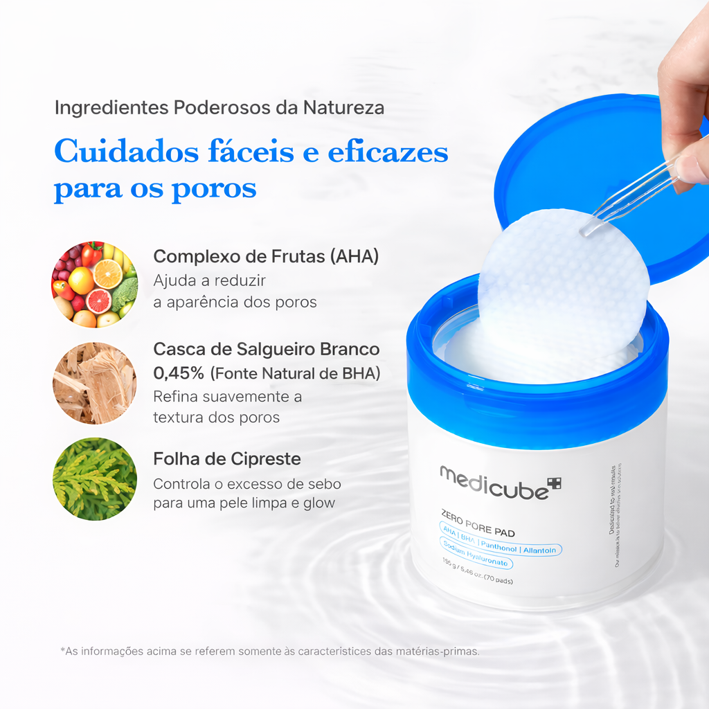 Medicube Discos para Poros Zero 2.0