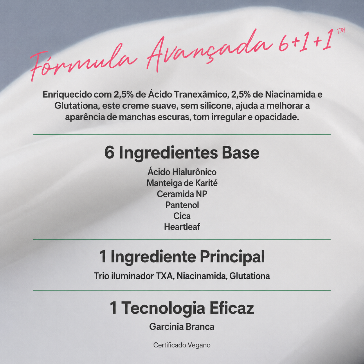 Creme Clareador Ácido Tranexâmico 2,5% AXIS-Y | Niacinamida com Centella Asiática