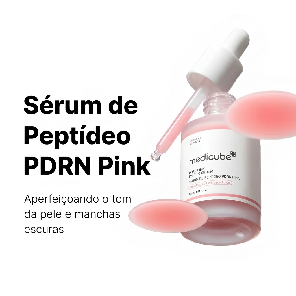 Medicube Ampola Facial Rosa com PDRN de Salmão 30ml