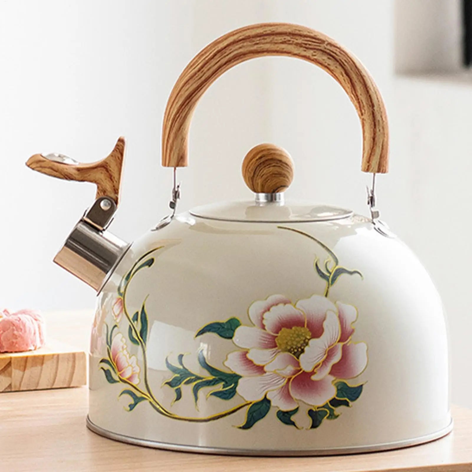 Chaleira Floral Retrô 3L
