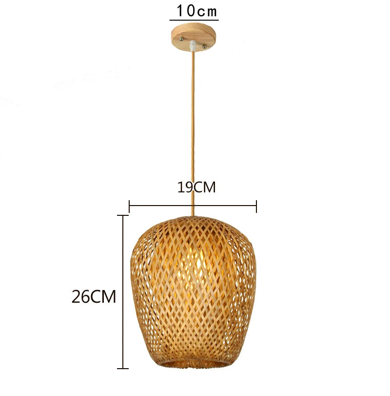 Pendente Artesanal em Bambu