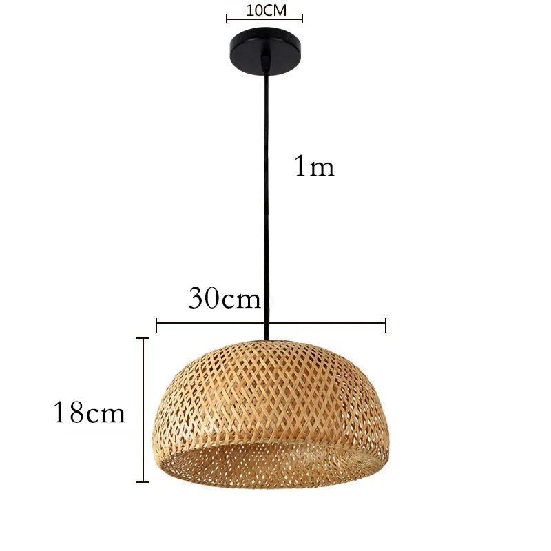 Pendente Artesanal em Bambu