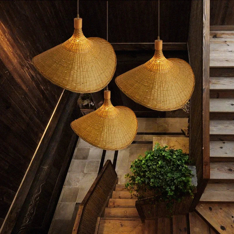 Pendente Artesanal em Bambu