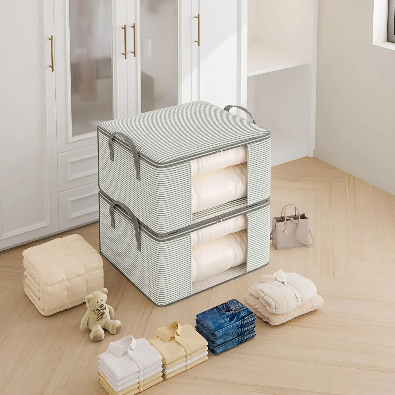 Organizador Premium para Roupas e Edredons
