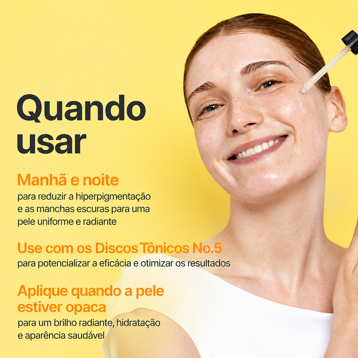 Sérum Vitamina C Numbuzin No.5 com Ácido Tranexâmico + Niancinamida