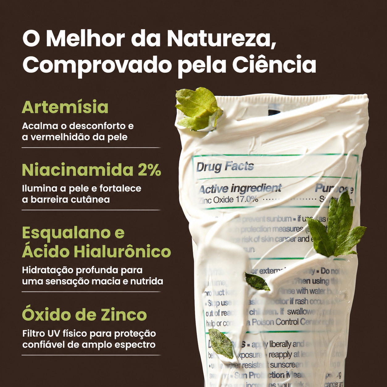 Protetor Solar Facial Mineral AXIS-Y FPS 50+ Com Óxido de Zinco