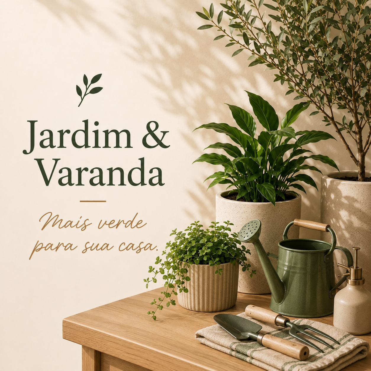 Jardim e Varanda