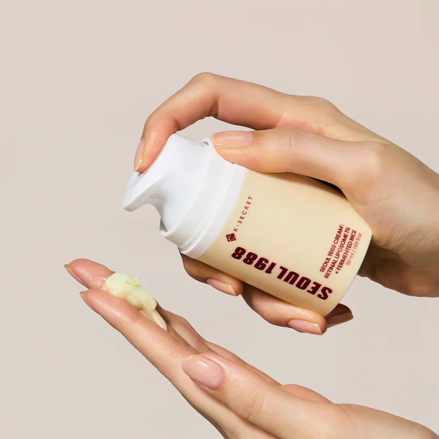 Creme Facial Retinal 1% + Niacinamida K-Secret Seoul 1988 | Manchas Escuras