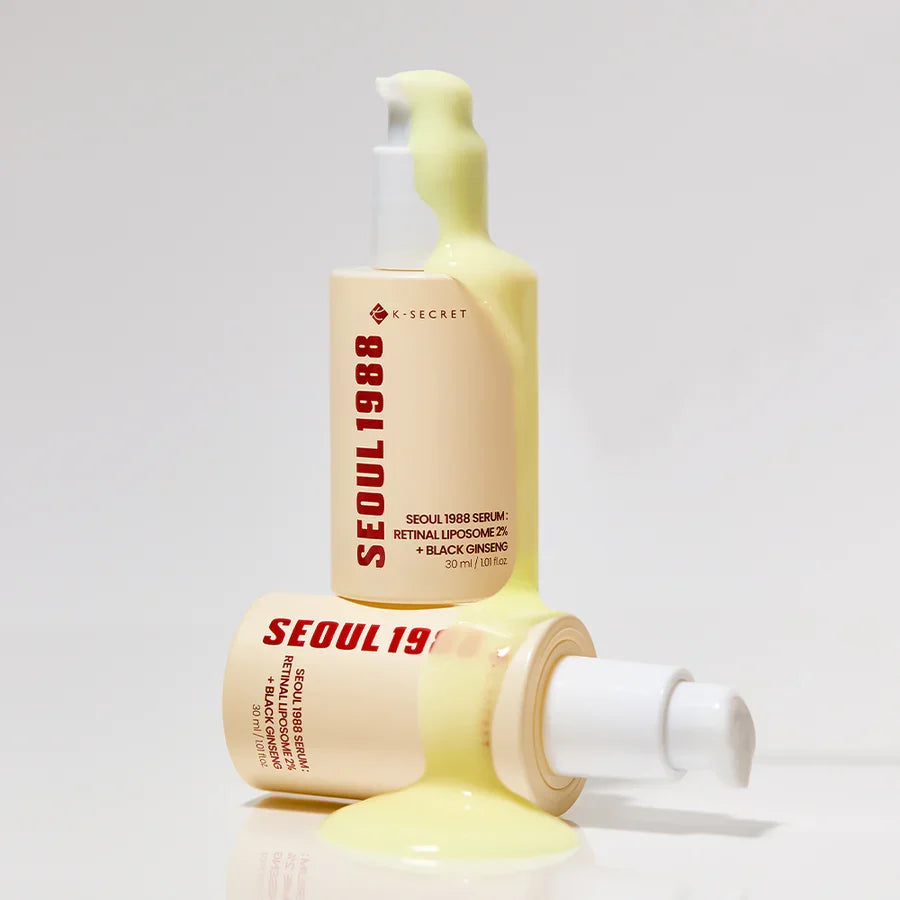 Sérum Retinal 2% K-Secret Seoul 1988 | Ginseng Preto Antirrugas