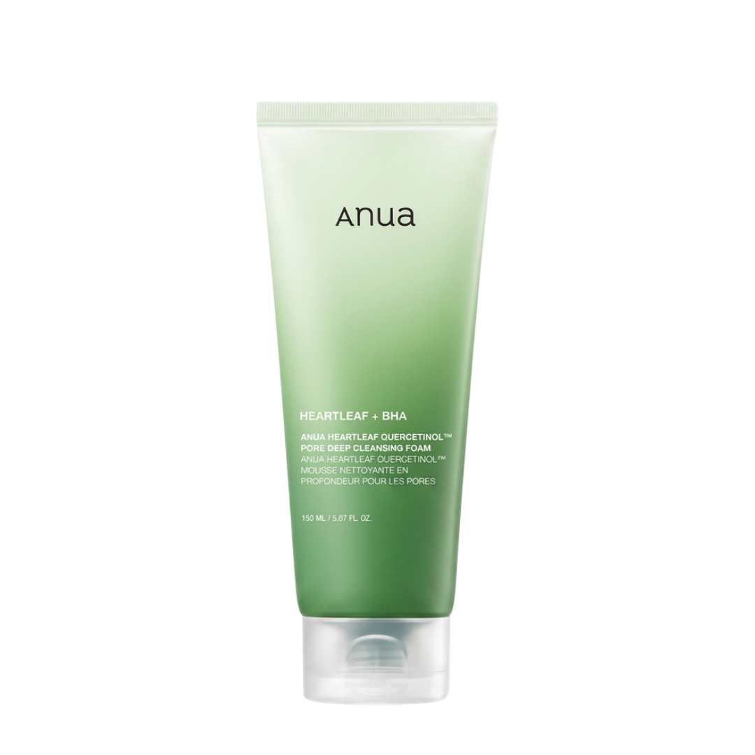 KIT ANUA Heartleaf — Dupla Limpeza
