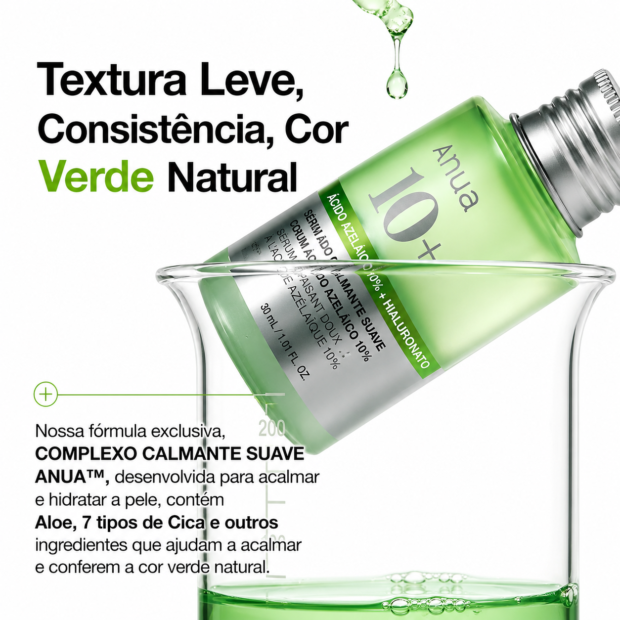 Sérum Ácido Hialurônico Anua Azelaico 10 | Pele Sensivel