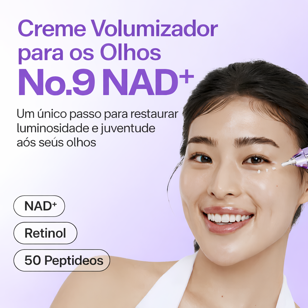 Kit Numbuzin No.9 NAD+ Anti-Idade Completo — Lifting, Retinol e Glow