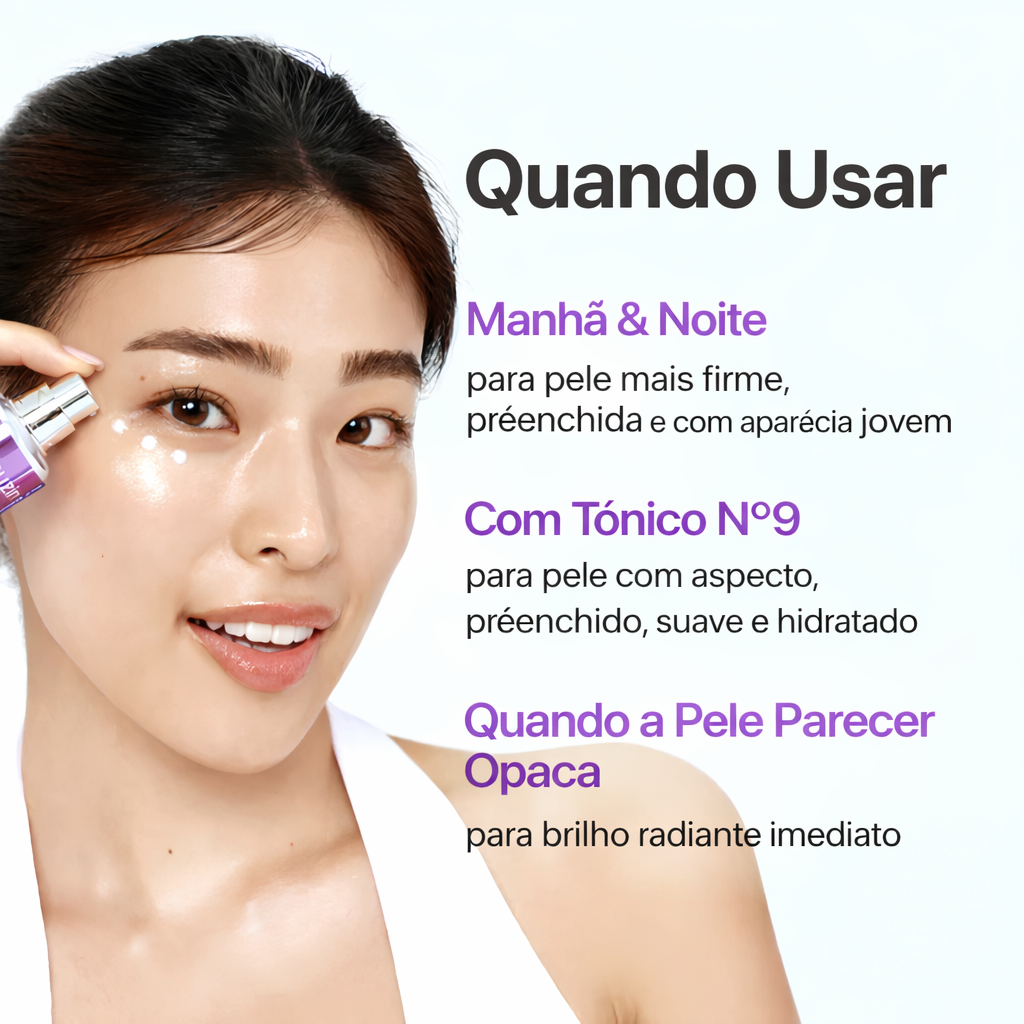 Kit Numbuzin No.9 NAD+ Sérum Antirrugas + Creme Olheiras Retinol