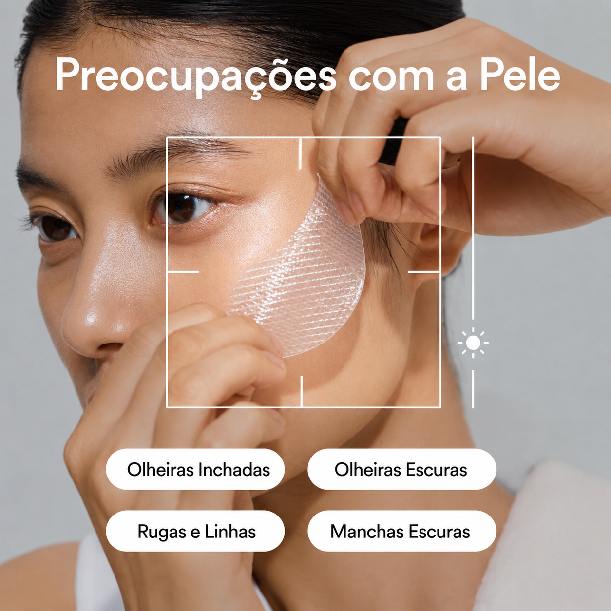 Máscara para os Olhos de Colágeno Vegano Abib | Antiolheiras
