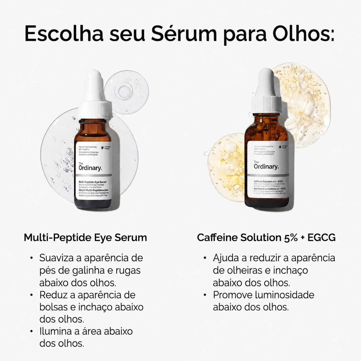 Sérum Antiolheiras Multipeptídeos The Ordinary | Olheiras e Rugas