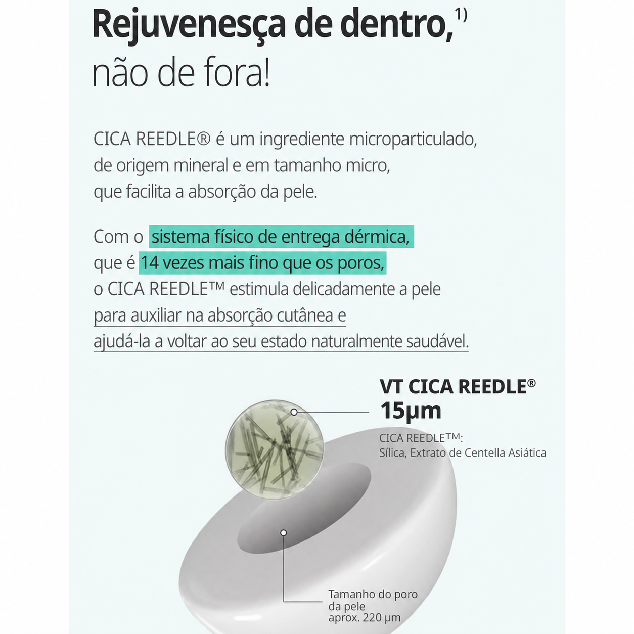 VT COSMETICS Ampoule de cabelo pdrn Reedle Shot