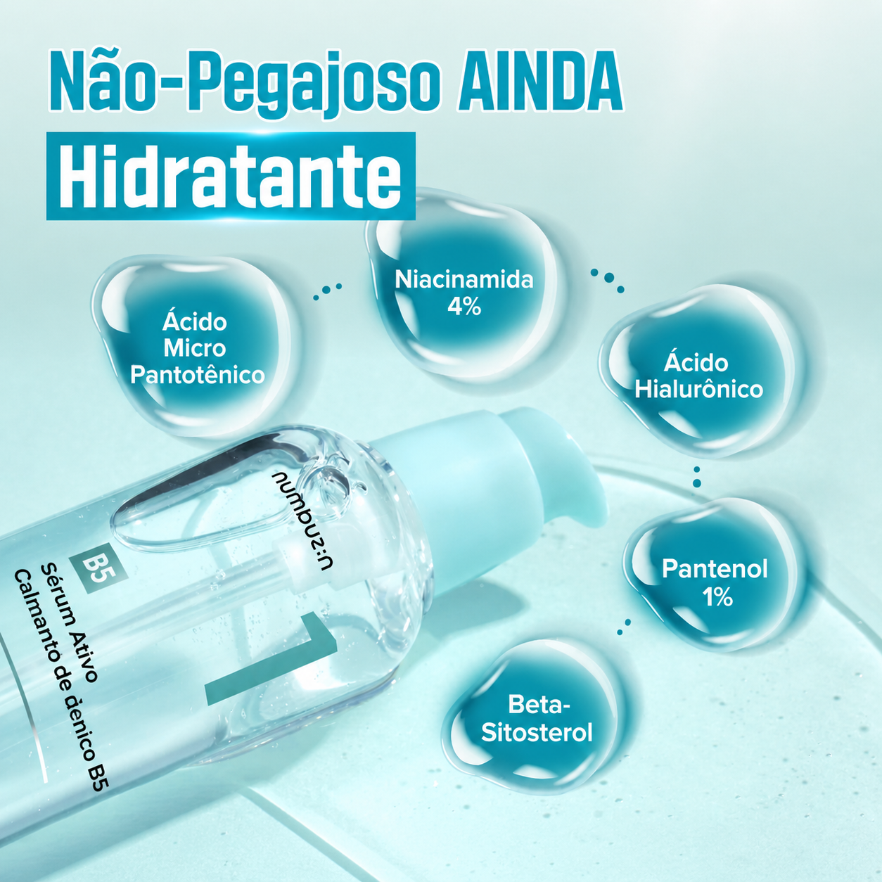 Sérum Facial Numbuzin No.1 Ácido Pantotênico B5 | Niacinamida 4%