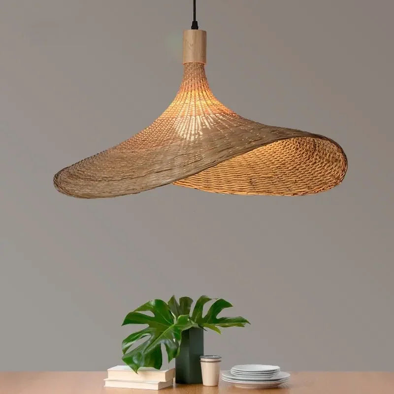Pendente Artesanal em Bambu