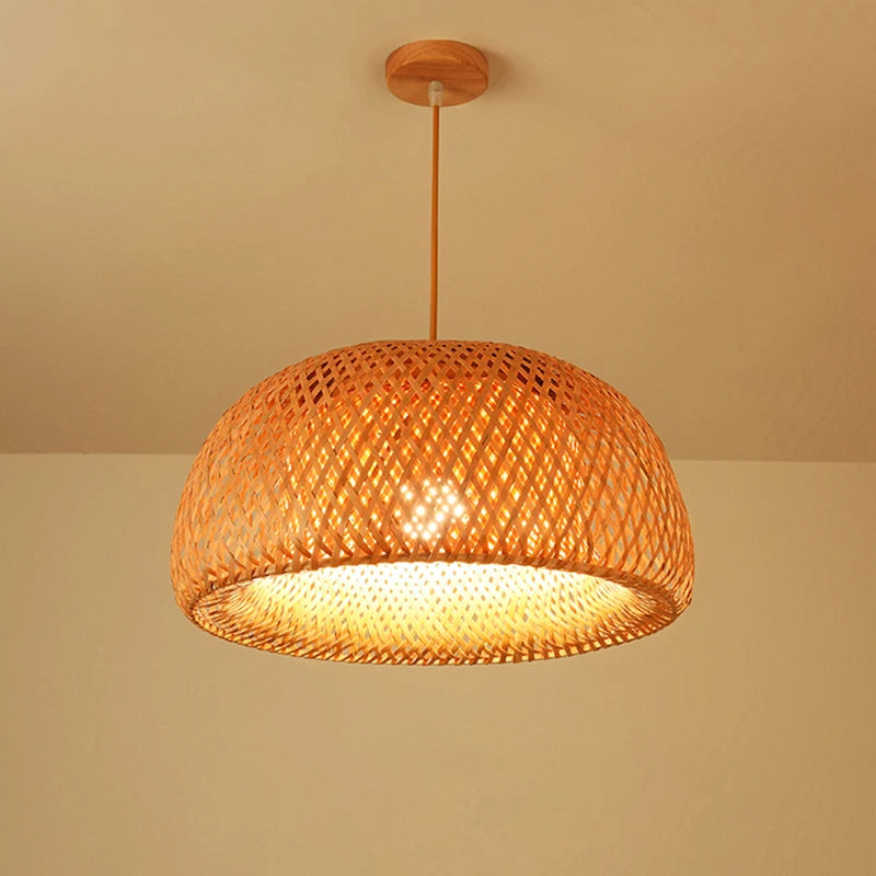 Pendente Artesanal em Bambu