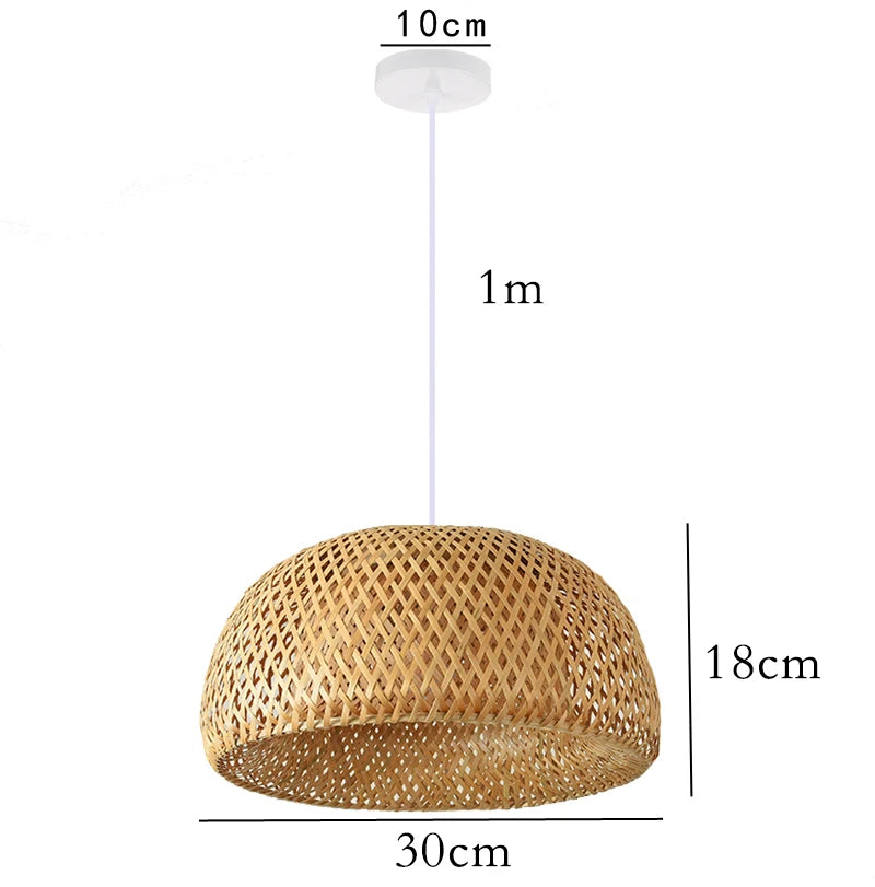 Pendente Artesanal em Bambu