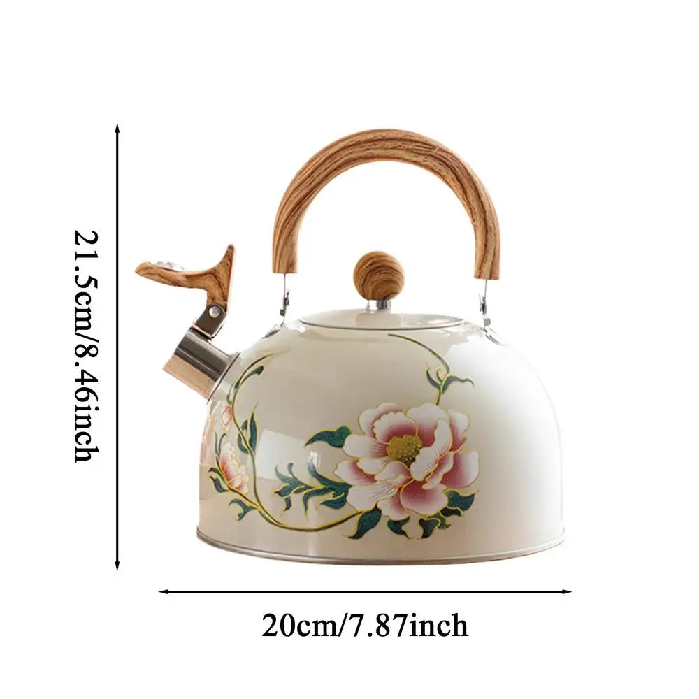 Chaleira Floral Retrô 3L