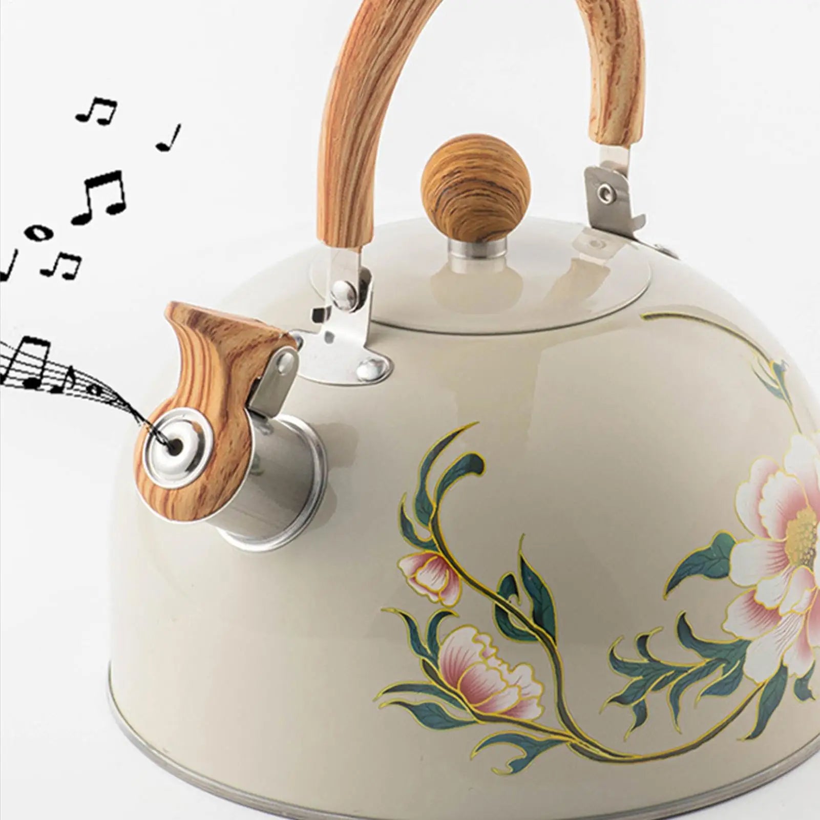 Chaleira Floral Retrô 3L