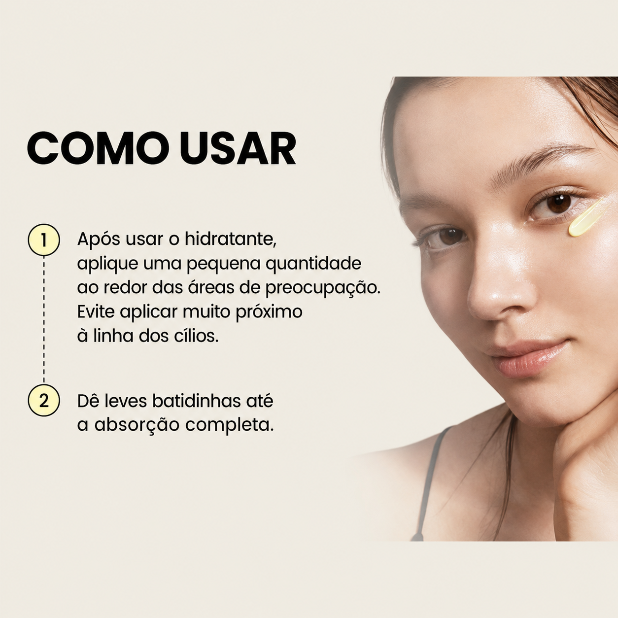 Creme para Olhos Retinal 4% + Niacinamida K-Secret Seoul 1988