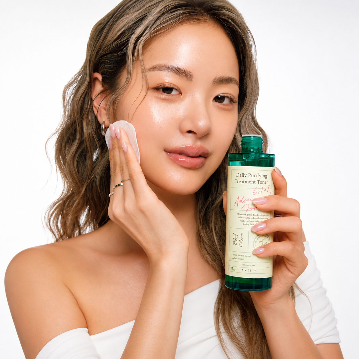Tônico Facial Esfoliante Facial AXIS-Y para Poros com Centella Asiática
