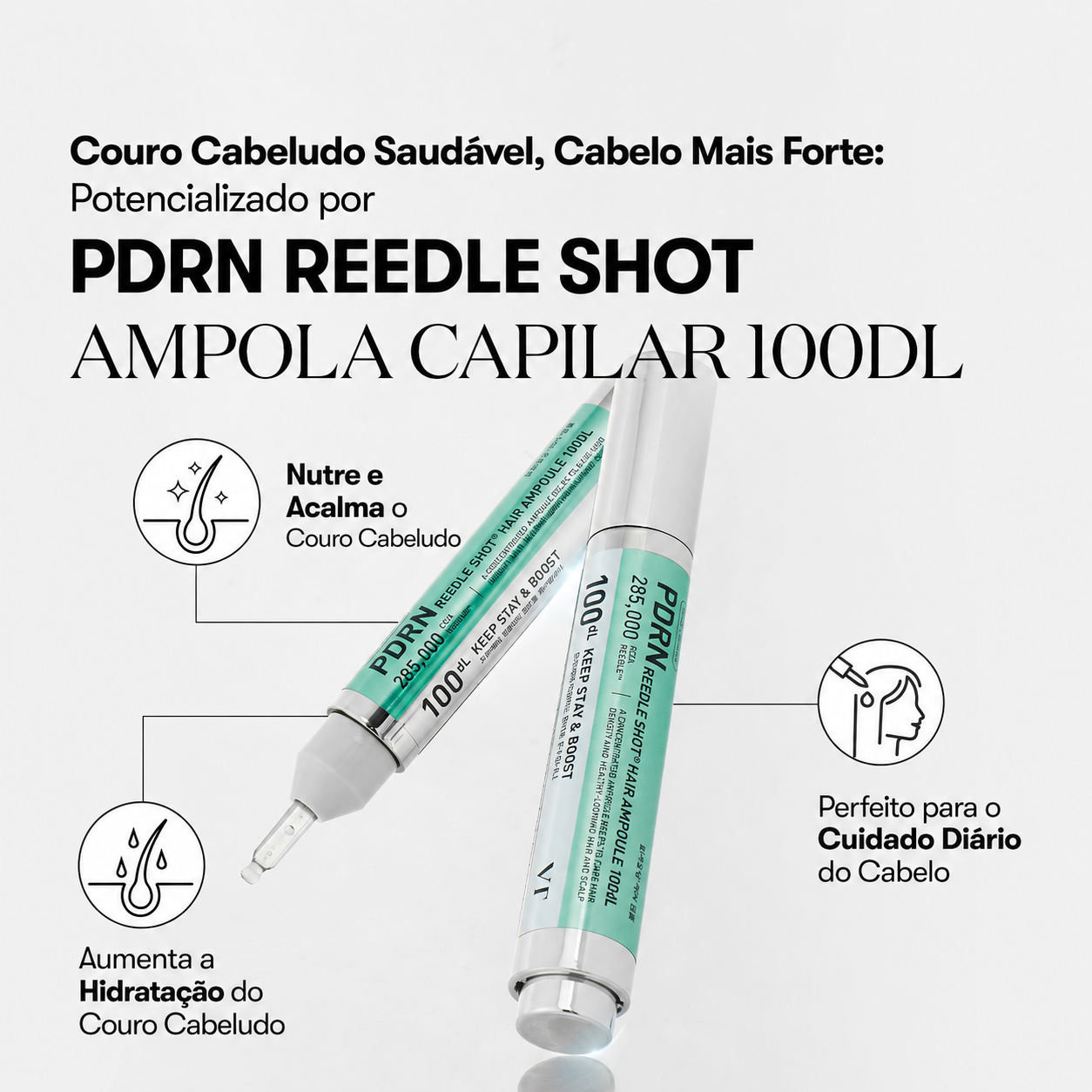 VT COSMETICS Ampoule de cabelo pdrn Reedle Shot