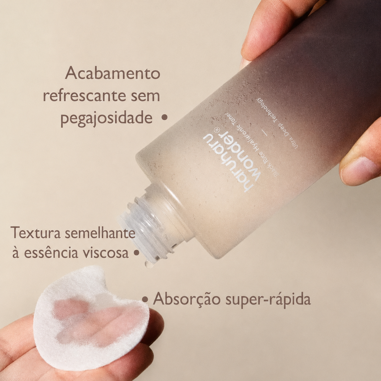 Tônico Facial Ácido Hialurônico Haruharu Wonder | Arroz Preto